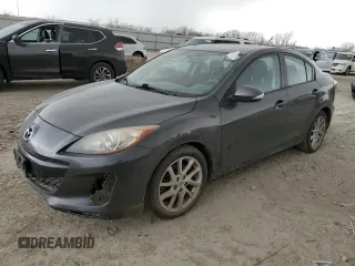 2012 Mazda 3 s Touring with VIN JM1BL1V58C1646301, listed as a Copart auction lot 47856385 with 97,982 mi miles and Salvage Title. Bid and sale history available at carsss.com. Image 1.