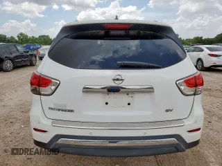 2013 Nissan Pathfinder SV with VIN 5N1AR2MNXDC642138, listed as a Copart auction lot 64879585 with 129,817 mi miles and Clean title. Bid and sale history available at DreamBid. Image 6.