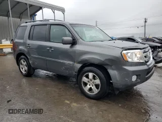 2011 Honda Pilot EX-L with VIN 5FNYF4H67BB015164, listed as a Copart auction lot 51281555 with 180,156 mi miles and Salvage Title. Bid and sale history available at carsss.com. Image 4.