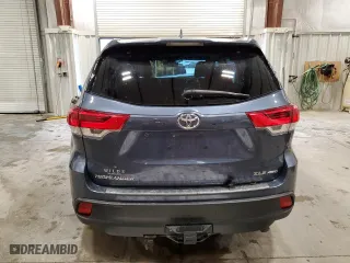 2019 Toyota Highlander SE with VIN 5TDJZRFH6KS998554, listed as a Copart auction lot 85590414 with 79,289 mi miles and Salvage Title. Bid and sale history available at carsss.com. Image 6.