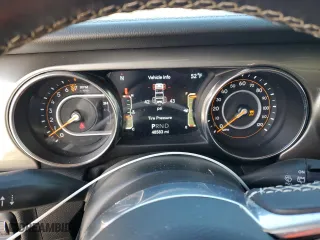2019 Jeep Wrangler Unlimited Sahara with VIN 1C4HJXEG8KW654369, listed as a Copart auction lot 48101455 with 48,583 mi miles and Salvage Title. Bid and sale history available at carsss.com. Image 9.