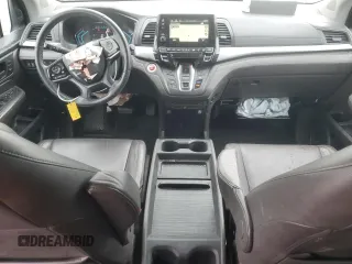 2018 Honda Odyssey EX-L with VIN 5FNRL6H77JB008571, listed as a Copart auction lot 46948585 with 88,699 mi miles and Salvage Title. Bid and sale history available at carsss.com. Image 8.