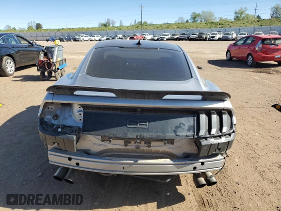 2021 Ford Mustang EcoBoost with VIN 1FA6P8TH9M5107634, listed as a Copart auction lot 57331415 with 79,159 mi miles and Salvage title. Bid and sale history available at DreamBid. Image 6.