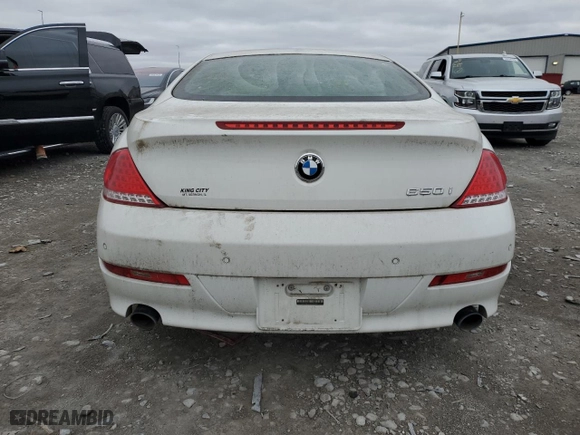 2009 BMW 6 Series 650i with VIN WBAEA53559CV92222, listed as a Copart auction lot 51068655 with 0 mi miles and Clean Title. Bid and sale history available at carsss.com. Image 6.