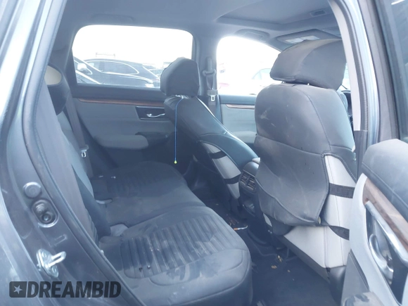 2020 Honda CR-V EX with VIN 2HKRW2H56LH696405, listed as a IAAI auction lot 41124333 with 55,418 mi miles. Bid and sale history available at carsss.com. Image 8.