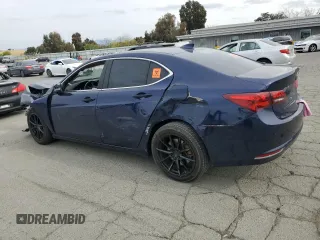 2015 Acura TLX Technology with VIN 19UUB2F51FA019378, listed as a Copart auction lot 54581335 with 91,899 mi miles and Salvage title. Bid and sale history available at DreamBid. Image 2.
