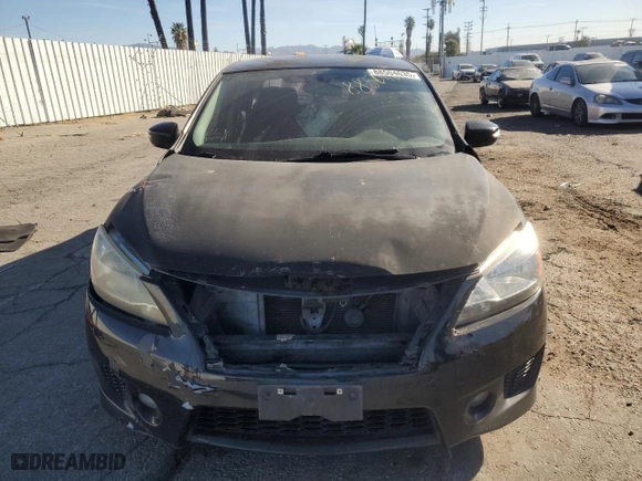 2015 Nissan Sentra SR with VIN 3N1AB7APXFY244856, listed as a Copart auction lot 88504635 with 64,892 mi miles and Salvage Title. Bid and sale history available at carsss.com. Image 5.