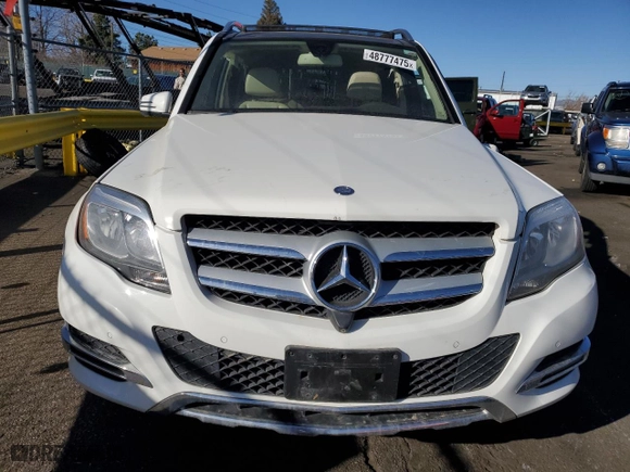 2014 Mercedes-Benz GLK-Class GLK 350 with VIN WDCGG8JB3EG280787, listed as a Copart auction lot 48777475 with 107,527 mi miles and Salvage Title. Bid and sale history available at carsss.com. Image 5.
