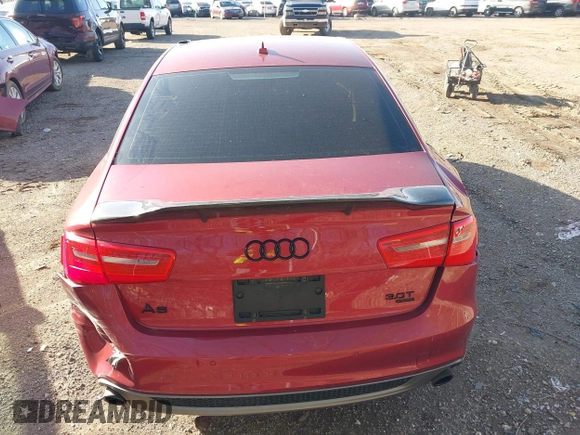 2013 Audi A6 Prestige z VIN WAUHGAFC6DN029580, wystawiony jako IAAI lot #41976152 z przebiegiem 156 259 mil mil oraz . Historia ofert i sprzedaży dostępna na DreamBid. Obrazek 16.