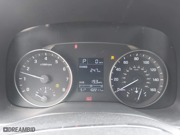 2017 Hyundai Elantra SE with VIN KMHD74LF6HU340225, listed as a IAAI auction lot 41576599 with 102,211 mi miles. Bid and sale history available at carsss.com. Image 7.