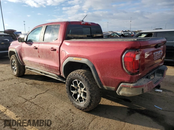 2024 GMC Canyon 4WD AT4X with VIN 1GTP6EEK9R1153150, listed as a Copart auction lot 82867754 with 2,140 mi miles and Salvage Title. Bid and sale history available at carsss.com. Image 2.