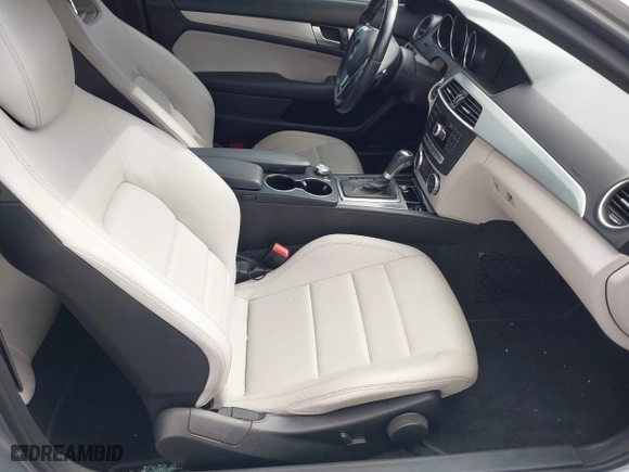 2012 Mercedes-Benz C-Class C 250 with VIN WDDGJ4HB1CF796936, listed as a IAAI auction lot 41466753 with 52,017 mi miles. Bid and sale history available at carsss.com. Image 5.