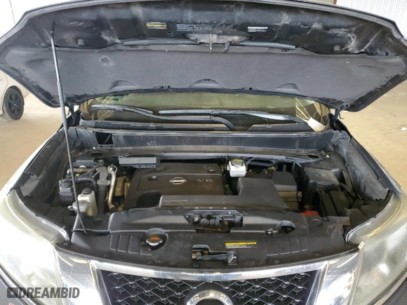 2014 Nissan Pathfinder Platinum with VIN 5N1AR2MNXEC722492, listed as a Copart auction lot 49408165 with 115,747 mi miles and Salvage Title. Bid and sale history available at carsss.com. Image 12.