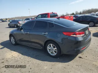 2016 Kia Optima LX with VIN 5XXGT4L39GG020694, listed as a Copart auction lot 47750655 with 120,698 mi miles and Salvage Title. Bid and sale history available at carsss.com. Image 2.