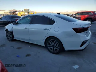 2019 Kia Forte EX with VIN 3KPF54AD6KE056149, listed as a Copart auction lot 46540105 with 82,111 mi miles and Salvage Title. Bid and sale history available at carsss.com. Image 2.