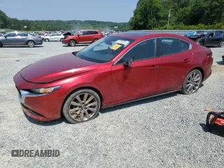 2021 Mazda 3 Preferred with VIN 3MZBPACL4MM254875, listed as a Copart auction lot 62058245 with 58,969 mi miles and Salvage title. Bid and sale history available at DreamBid. Image 1.