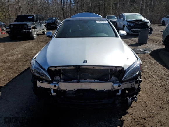 2018 Mercedes-Benz C 300 with VIN 55SWF4KB1JU269737, listed as a Copart auction lot 47123975 with 78,440 mi miles and Salvage Title. Bid and sale history available at DreamBid. Image 5.