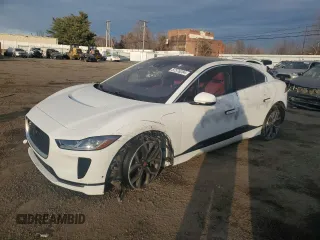 2020 Jaguar I-Pace HSE z VIN SADHD2S13L1F85932, wystawiony jako Copart lot #87376284 z przebiegiem Nie podano mil oraz Szkoda całkowita • Salvage title. Historia ofert i sprzedaży dostępna na DreamBid. Obrazek 1.