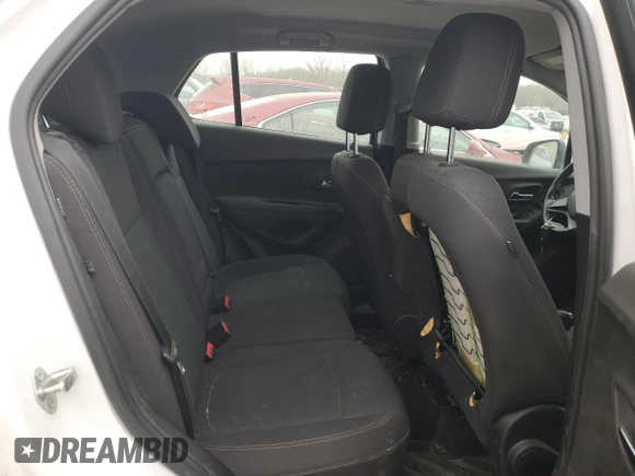 2018 Chevrolet Trax LS with VIN 3GNCJNSB6JL222866, listed as a Copart auction lot 49339525 with 125,242 mi miles and Salvage Title. Bid and sale history available at carsss.com. Image 10.