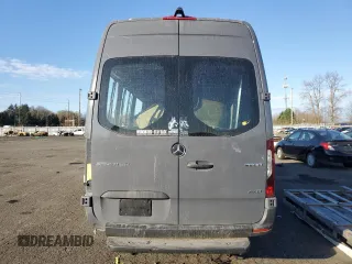 2023 Mercedes-Benz Sprinter with VIN W1W4NCVYXPT121618, listed as a Copart auction lot 82211324 with 12,656 mi miles and Salvage Title. Bid and sale history available at DreamBid. Image 6.