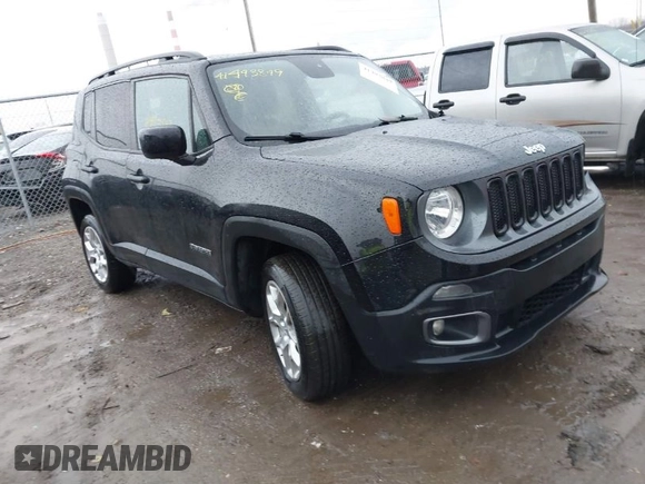 2015 Jeep Renegade Latitude with VIN ZACCJBBT0FPB47113, listed as a IAAI auction lot 41493849 with 116,197 mi miles and . Bid and sale history available at DreamBid. Image 1.