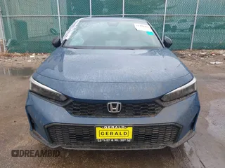 2025 Honda Civic Sport with VIN 2HGFE2F57SH530444, listed as a IAAI auction lot 41400408 with 6,871 mi miles and . Bid and sale history available at carsss.com. Image 12.