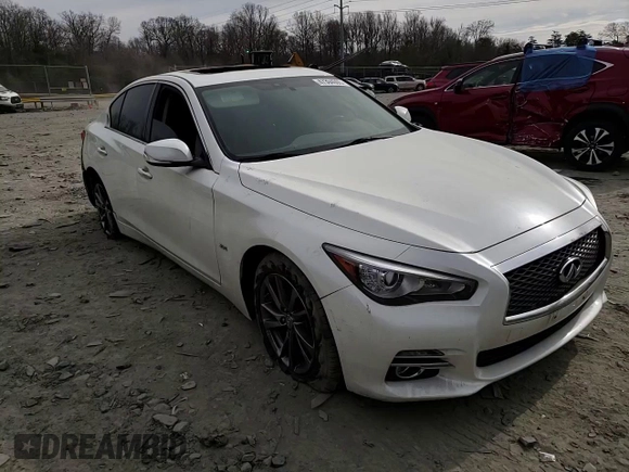 2017 Infiniti Q50 Signature Edition z VIN JN1EV7AR5HM839789, wystawiony jako Copart lot #47394005 z przebiegiem 57 152 mil mil oraz Szkoda całkowita • Salvage title. Historia ofert i sprzedaży dostępna na DreamBid. Obrazek 10.