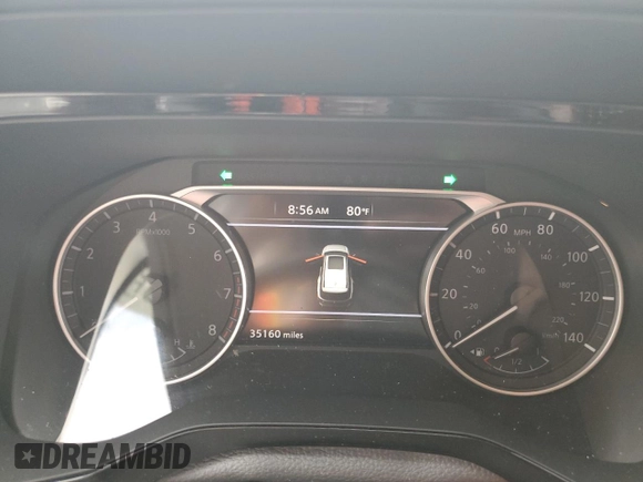 2024 Nissan Pathfinder SV with VIN 5N1DR3BA2RC200075, listed as a Copart auction lot 63467585 with 35,160 mi miles and Non repairable. Bid and sale history available at DreamBid. Image 9.