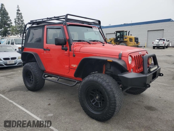 2014 Jeep Wrangler Sahara with VIN 1C4AJWBG0EL316843, listed as a Copart auction lot 53162965 with 60,505 mi miles and Clean Title. Bid and sale history available at DreamBid. Image 4.
