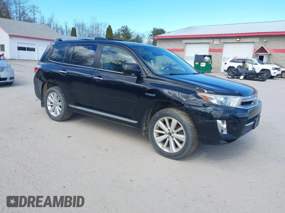 2013 Toyota Highlander Limited with VIN JTEDC3EH4D2014739, listed as a IAAI auction lot 41897547 with 309,926 mi miles and . Bid and sale history available at DreamBid. Image 1.