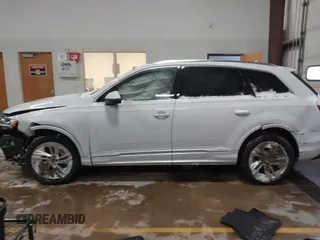 2023 Audi Q7 Premium Plus with VIN WA1LXBF79PD006076, listed as a IAAI auction lot 41410273 with 18,409 mi miles. Bid and sale history available at carsss.com. Image 14.
