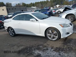 2010 Lexus IS with VIN JTHFE2C21A2500693, listed as a IAAI auction lot 41331609 with 84,274 mi miles. Bid and sale history available at carsss.com. Image 13.