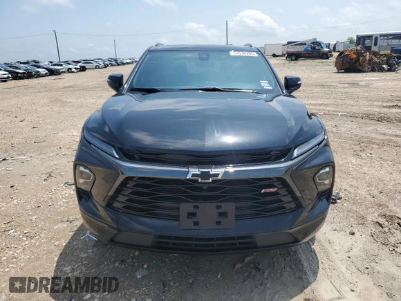 2023 Chevrolet Blazer RS с VIN 3GNKBERS5PS228459, выставлен на аукционе Copart как лот 54530205 с пробегом 9 379 миль миль и Списание • Salvage title. История ставок и продаж доступна на DreamBid. Изображение 5.