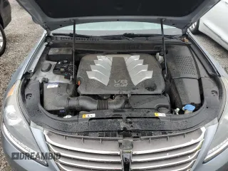 2015 Hyundai Equus Ultimate z VIN KMHGH4JHXFU098910, wystawiony jako Copart lot #74253874 z przebiegiem Nie podano mil oraz Szkoda całkowita • Salvage title. Historia ofert i sprzedaży dostępna na DreamBid. Obrazek 11.