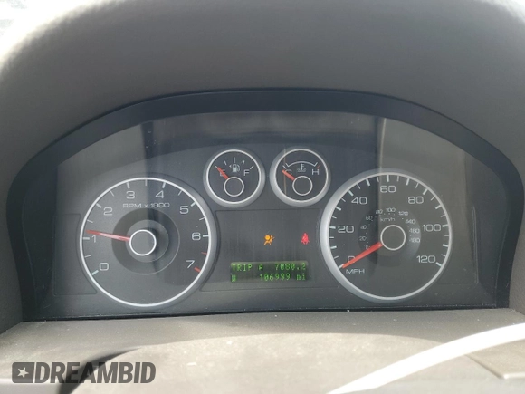 2007 Ford Fusion SEL with VIN 3FAHP02127R179422, listed as a Copart auction lot 50730765 with 106,999 mi miles and Salvage Title. Bid and sale history available at carsss.com. Image 9.