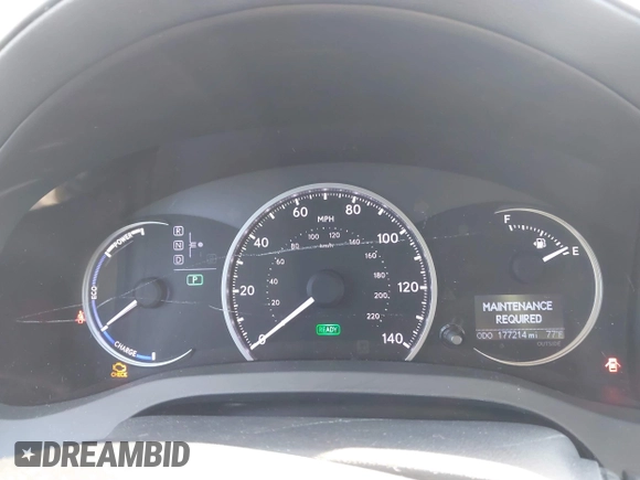 2013 Lexus CT 200h with VIN JTHKD5BH3D2130375, listed as a IAAI auction lot 42659121 with 177,214 mi miles and . Bid and sale history available at DreamBid. Image 7.