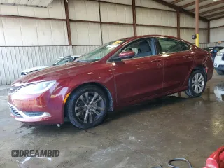 2015 Chrysler 200 Limited with VIN 1C3CCCAB8FN744337, listed as a Copart auction lot 62708795 with Not provided miles and Salvage title. Bid and sale history available at DreamBid. Image 1.