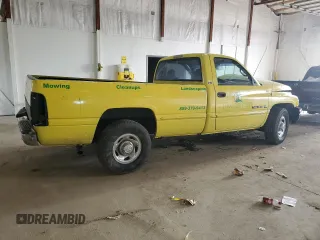 1999 Dodge Ram 2500 with VIN 3B7KC26Z4XM513485, listed as a Copart auction lot 46129105 with 0 mi miles and Salvage Title. Bid and sale history available at carsss.com. Image 3.