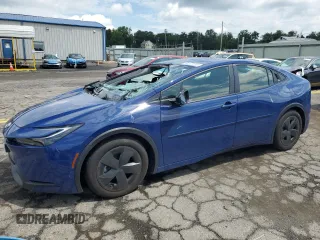 2024 Toyota Prius LE with VIN JTDACAAU6R3042249, listed as a Copart auction lot 62573785 with Not provided miles and Salvage title. Bid and sale history available at DreamBid. Image 1.