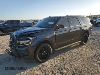 2024 Ford Expedition Max XLT with VIN 1FMJK1H81REA20820, listed as a Copart auction lot 51779985 with 21,564 mi miles and Clean Title. Bid and sale history available at DreamBid. Image 1.