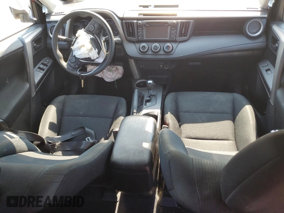 2017 Toyota RAV4 LE z VIN 2T3BFREV0HW589087, wystawiony jako Copart lot #59596375 z przebiegiem Nie podano mil oraz Szkoda całkowita • Salvage title. Historia ofert i sprzedaży dostępna na DreamBid. Obrazek 8.