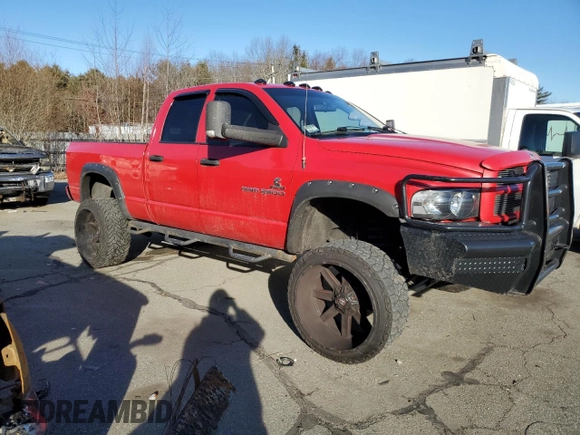 2003 Dodge Ram 2500 ST with VIN 3D7KU28613G809501, listed as a Copart auction lot 44167915 with 251,919 mi miles and Salvage Title. Bid and sale history available at carsss.com. Image 4.