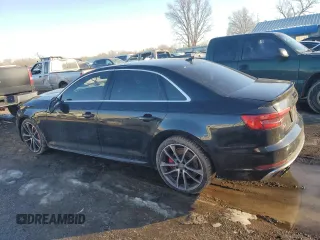 2018 Audi S4 Prestige z VIN WAUC4AF40JA002051, wystawiony jako Copart lot #89079165 z przebiegiem 94 364 mil mil oraz Szkoda całkowita • Salvage title. Historia ofert i sprzedaży dostępna na DreamBid. Obrazek 2.