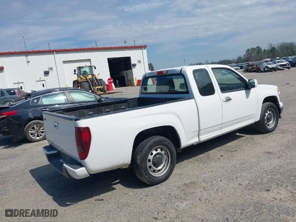 2012 Chevrolet Colorado Work Truck with VIN 1GCESBF99C8151006, listed as a IAAI auction lot 41860971 with NaN miles. Bid and sale history available at carsss.com. Image 4.