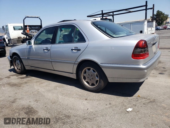 1998 Mercedes-Benz C 230/260/280/320 with VIN WDBHA23G1WA607028, listed as a Copart auction lot 60451414 with 253,477 mi miles and Clean Title. Bid and sale history available at carsss.com. Image 2.