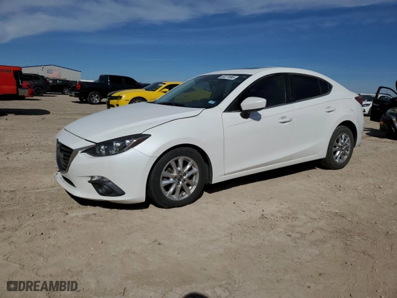 2016 Mazda Mazda3 i Touring with VIN 3MZBM1V75GM250198, listed as a Copart auction lot 50274965 with 70,284 mi miles and Salvage Title. Bid and sale history available at carsss.com. Image 1.