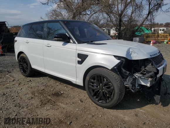 2016 Land Rover Range Rover Sport SVR z VIN SALWZ2EF9GA586204, wystawiony jako Copart lot #49633635 z przebiegiem 86 019 mil mil oraz Szkoda całkowita • Salvage title. Historia ofert i sprzedaży dostępna na DreamBid. Obrazek 4.