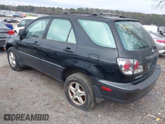 2002 Lexus RX with VIN JTJHF10U120240023, listed as a IAAI auction lot 41198084 with 171,732 mi miles. Bid and sale history available at carsss.com. Image 3.