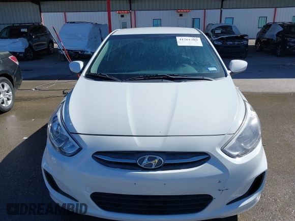 2017 Hyundai Accent SE with VIN KMHCT5AEXHU359951, listed as a IAAI auction lot 41761289 with 97,055 mi miles. Bid and sale history available at carsss.com. Image 12.