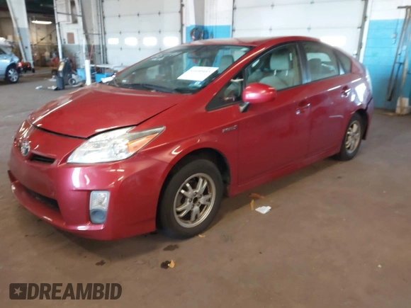 2011 Toyota Prius I with VIN JTDKN3DU7B1453991, listed as a IAAI auction lot 41640443 with 352,481 mi miles. Bid and sale history available at carsss.com. Image 17.